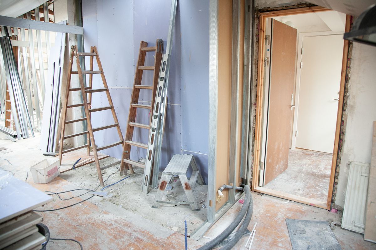 Interior demolition and strip-out of a public building