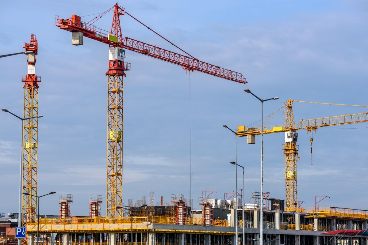 Site preparation at a state agency campus
